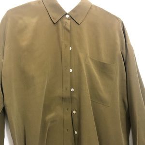 EVERLANE SILK BLOUSE — practically new!